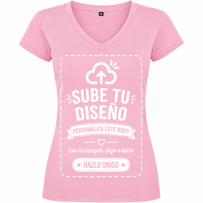 Camisetas de Mujer (Cuello V)
