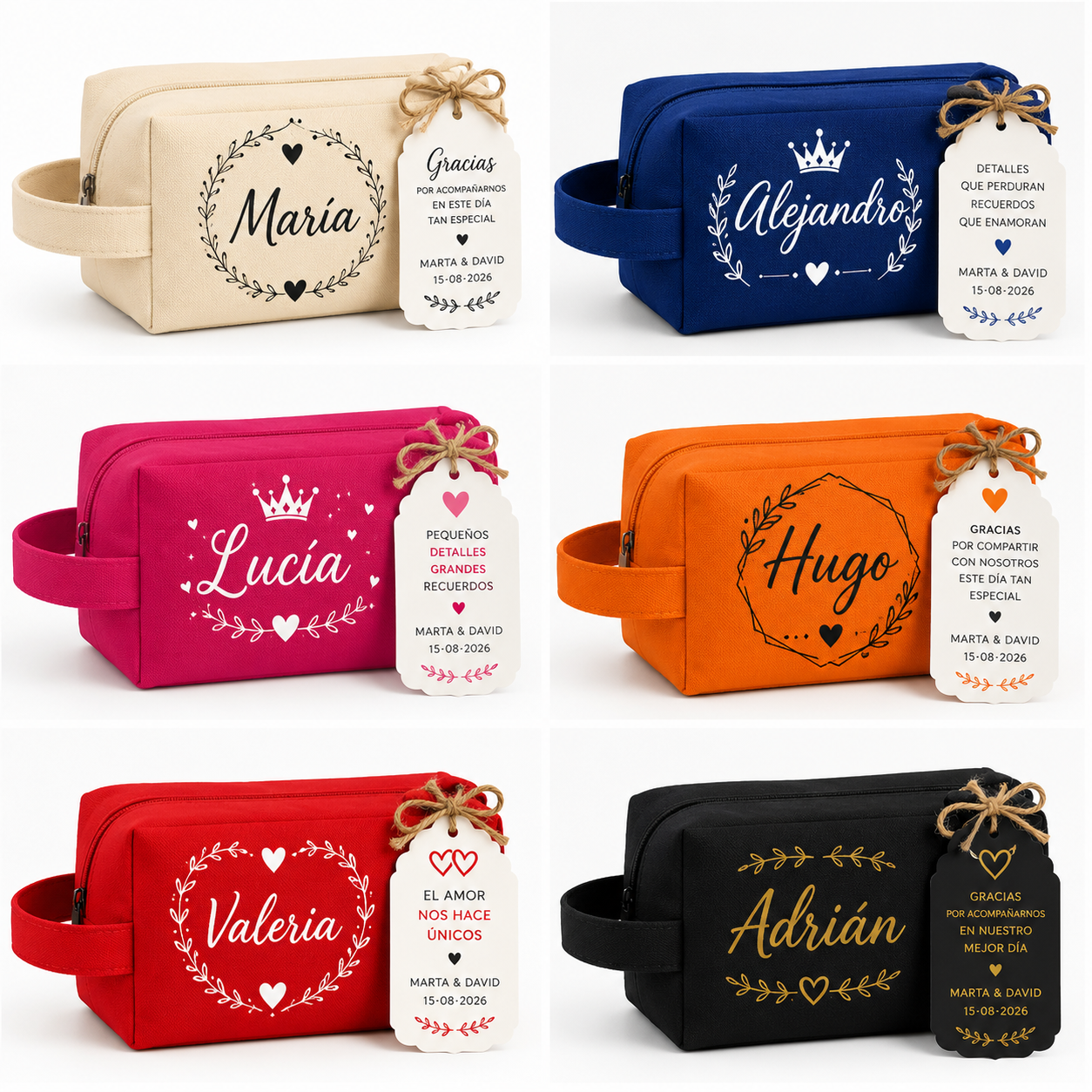 Estuches personalizados