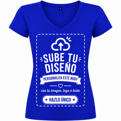 Camisetas de Mujer (Cuello V)