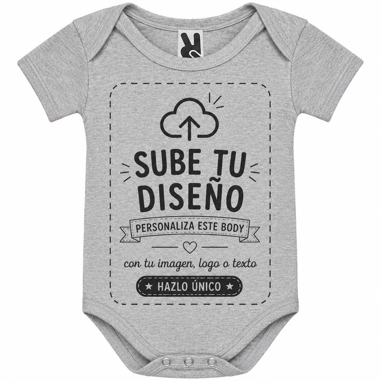 Body Personalizados Mangas Cortas