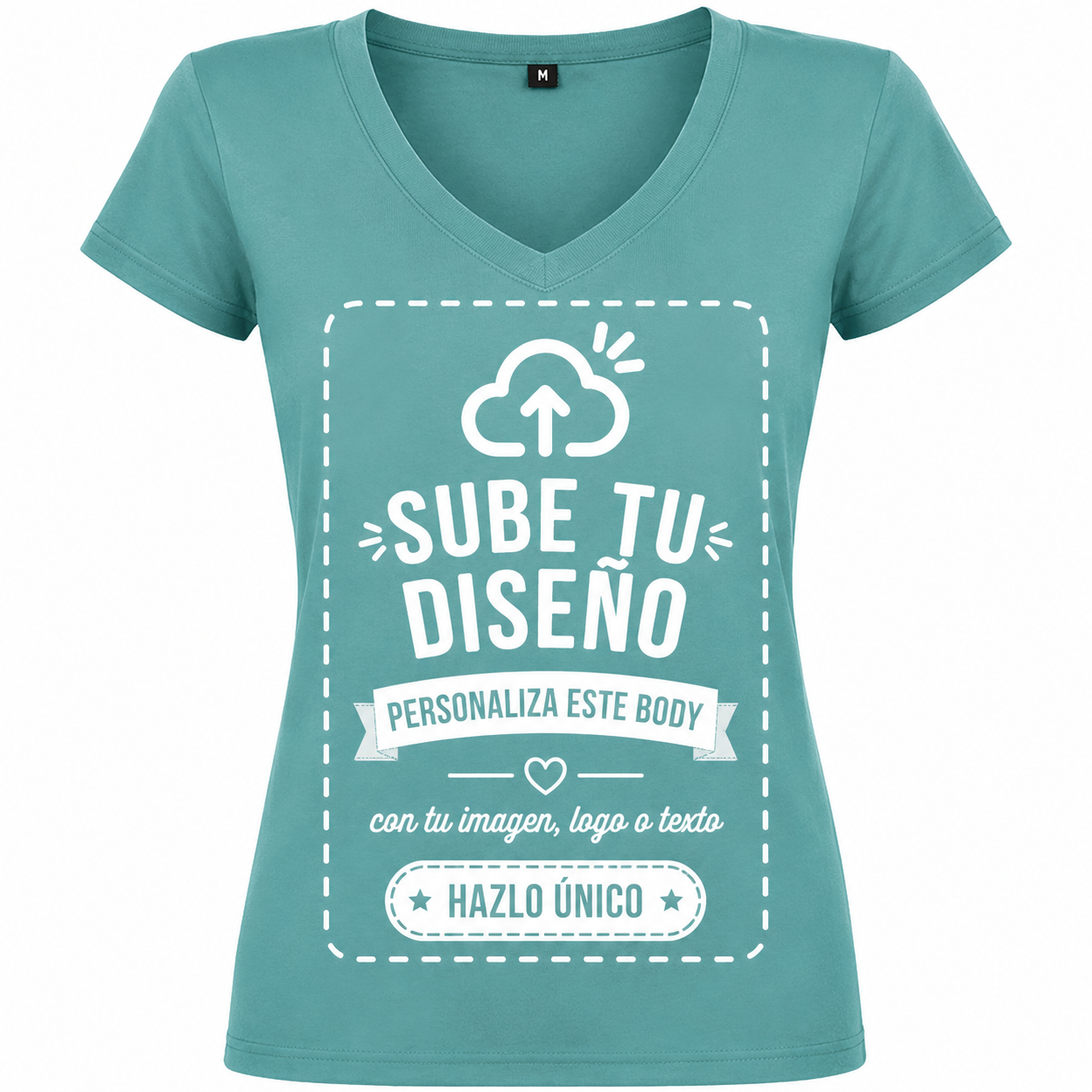 Camisetas de Mujer (Cuello V)