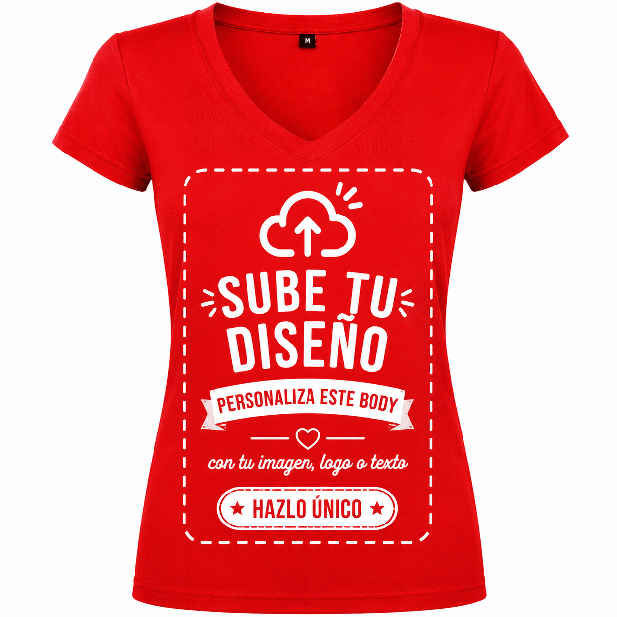 Camisetas de Mujer (Cuello V)