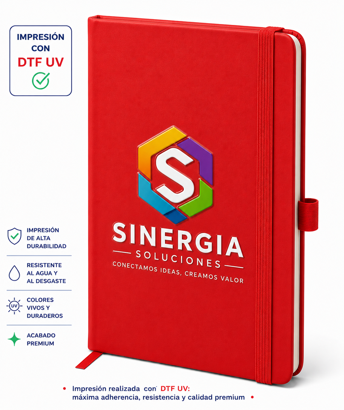 Libreta A5 con logo de Empresa