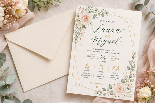 Invitación de Boda