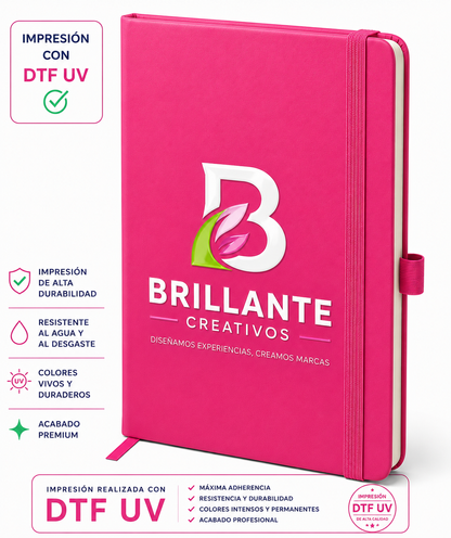 Libreta A5 con logo de Empresa
