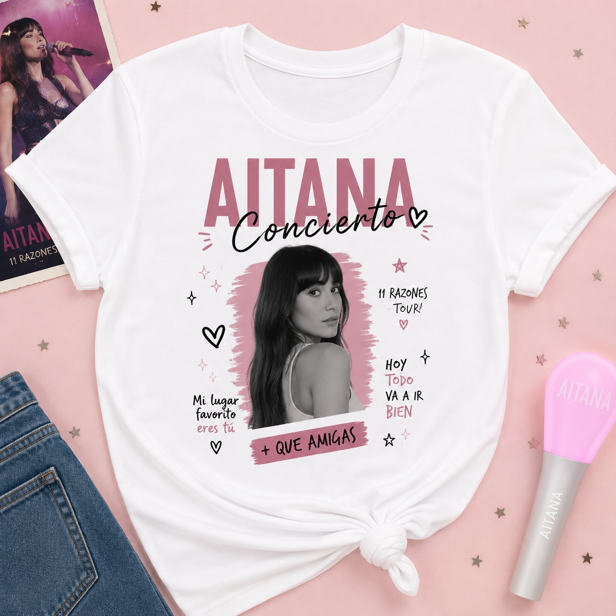 Camisetas Personalizada para Conciertos