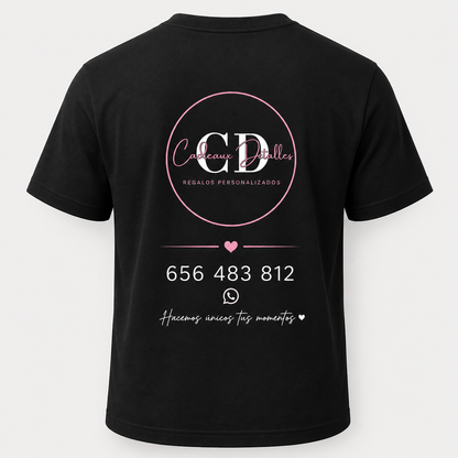 Camiseta Personalizada Empresa - Logo Pecho y Espalda