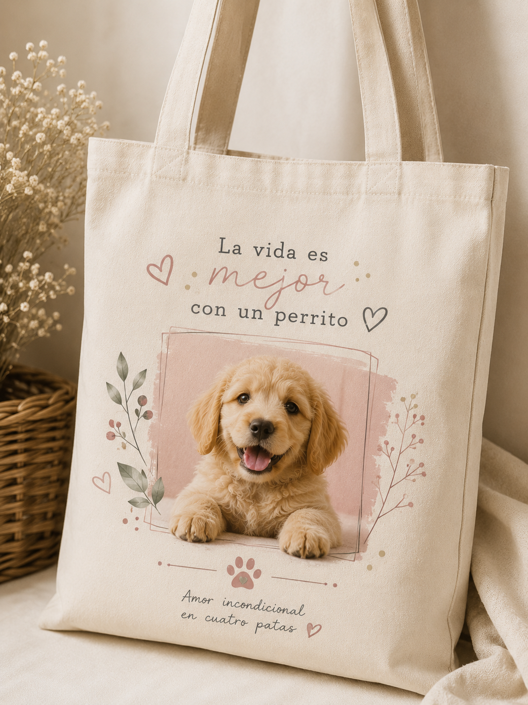 Tote Bag Personalizada Perrito