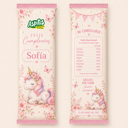 Aspitos Cumpleaños Infantil Personalizados