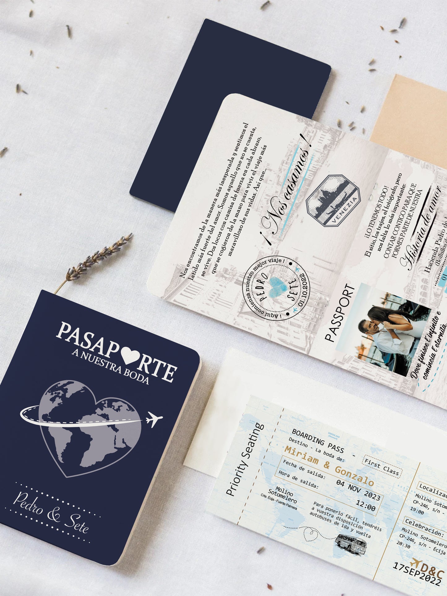 PASAPORTE AZUL MARINO