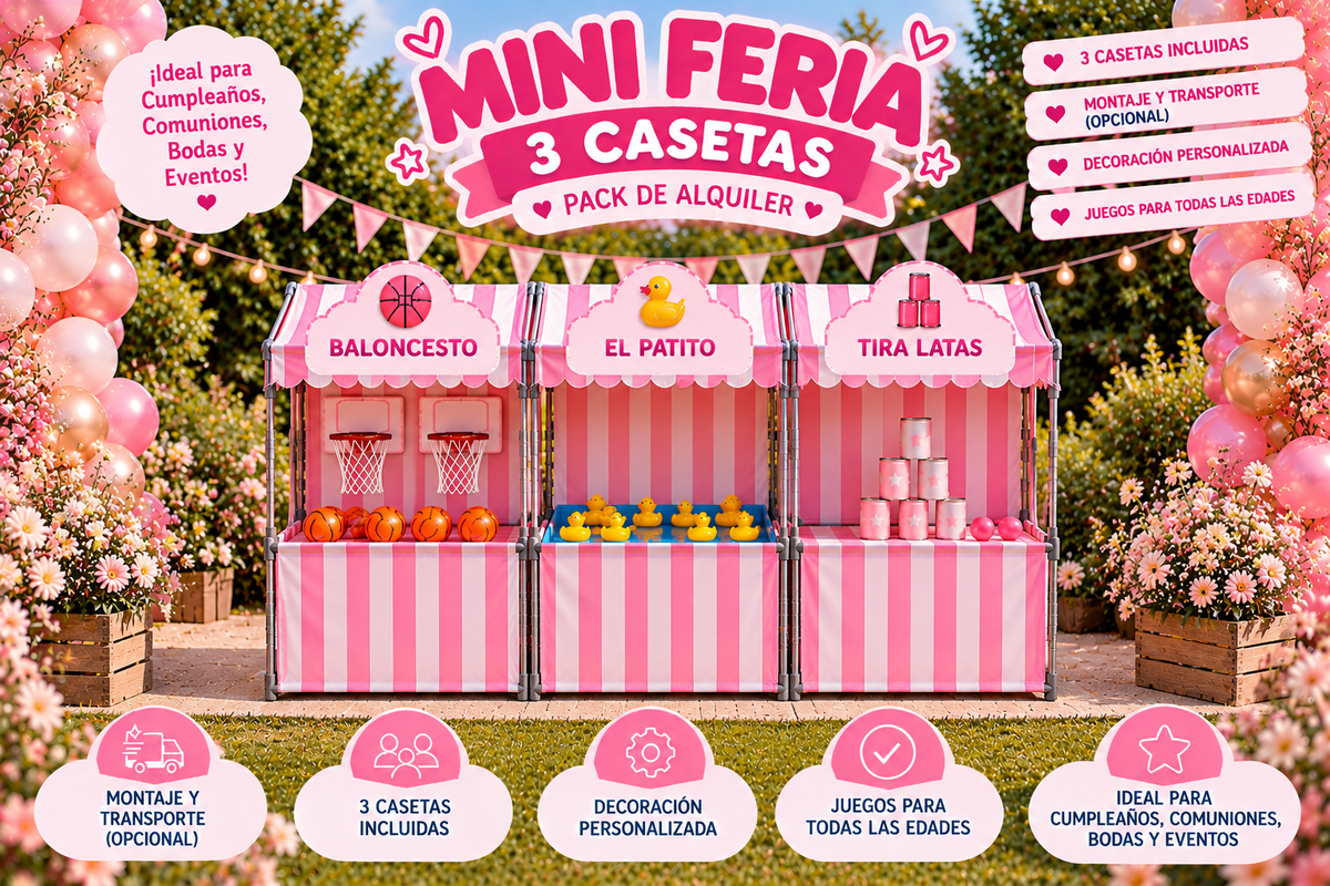 Mini Feria 3 Casetas